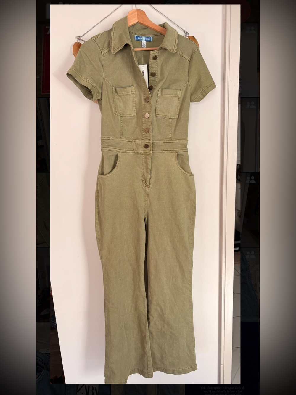 Urban Outfitters Jumpsuit in Green Size Small NWT